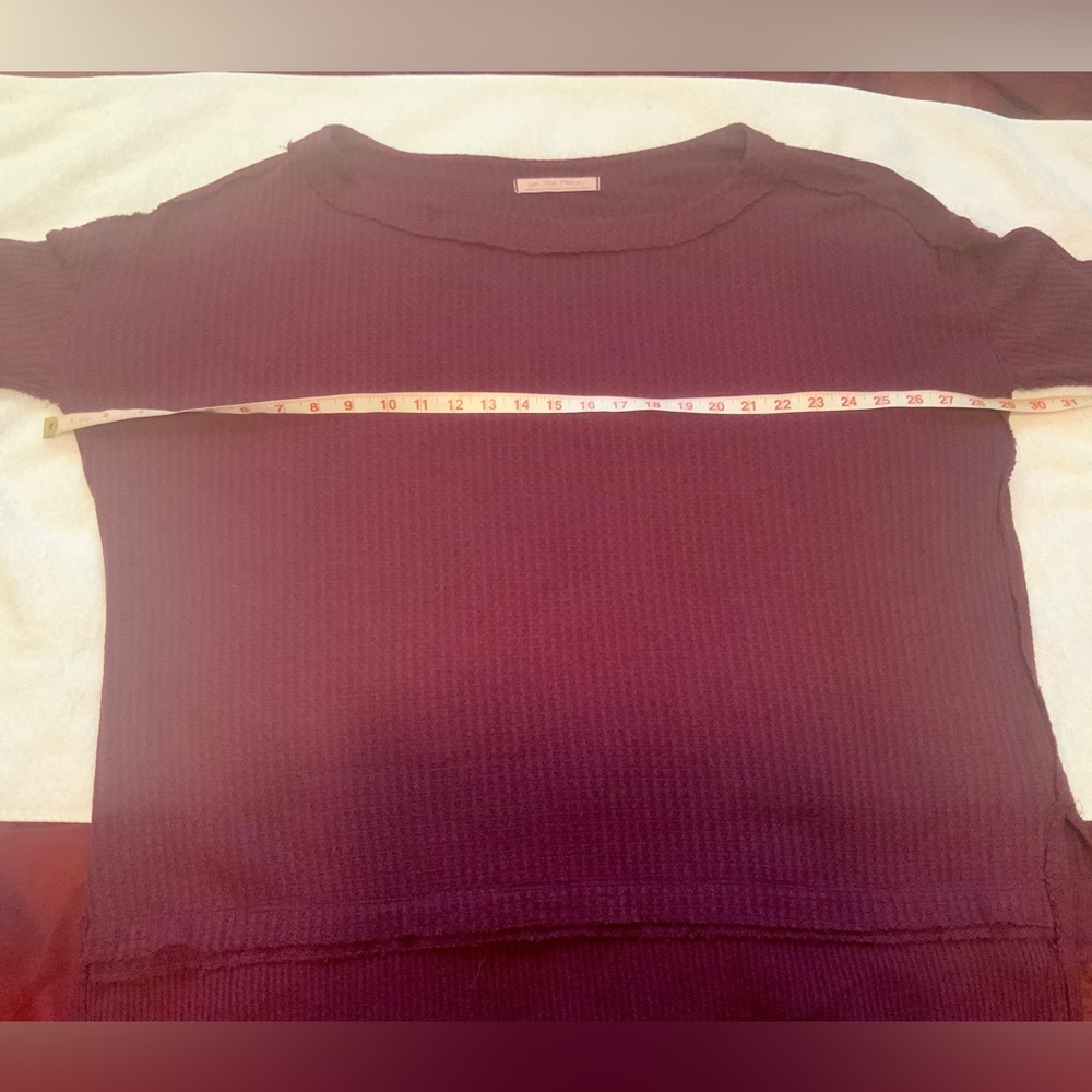 We The Free…Fits like L/ XLBurgundy tag size: M but is very oversized.P2P: 29 - Picture 11 of 11